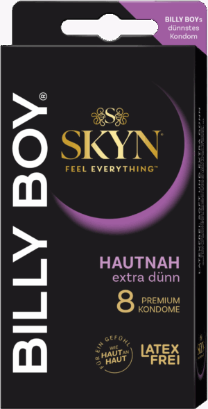 BILLY BOY SKYN Hautnah Kondome perlgenoppt latexfrei