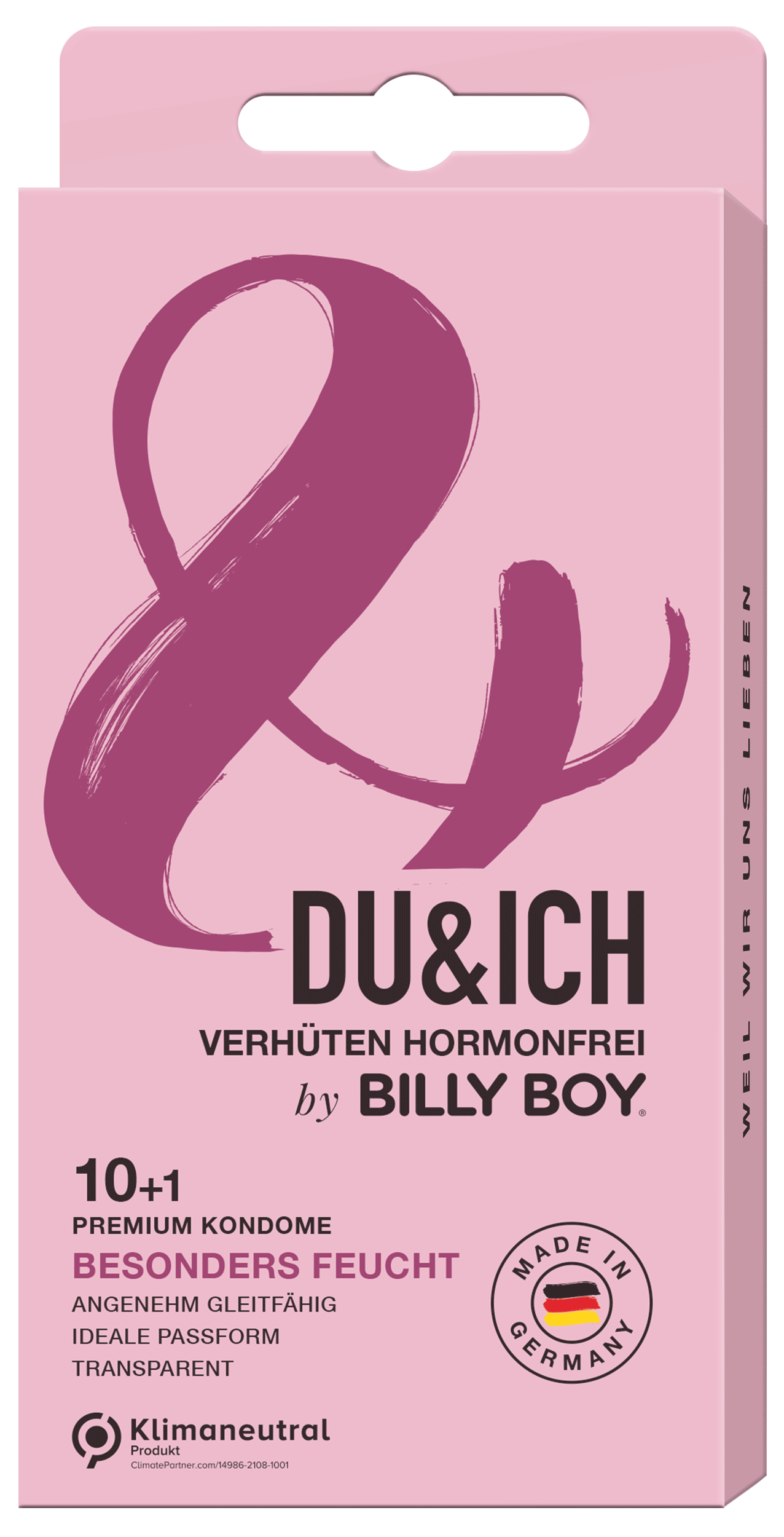 DU&ICH by BILLY BOY Kondome Besonders Feucht
