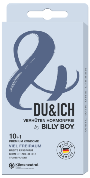 DU&ICH by BILLY BOY Kondome Viel Freiraum