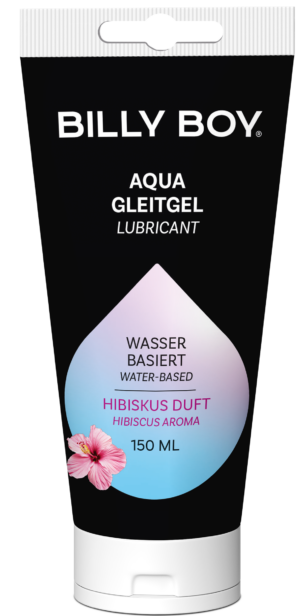 BILLY BOY AQUA Gleitgel mit Hibiskus Duft 150 ml