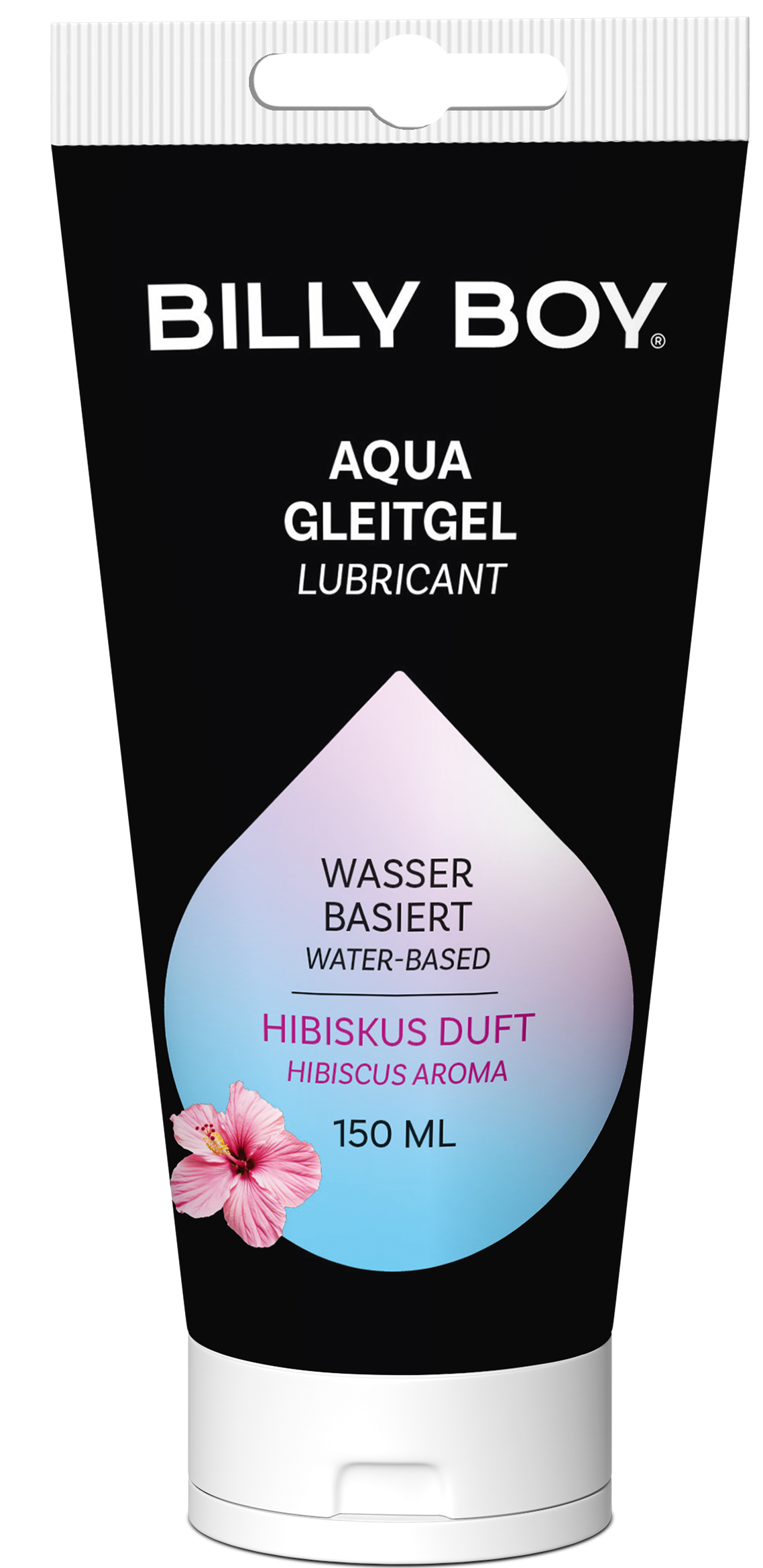BILLY BOY AQUA Gleitgel mit Hibiskus Duft 150 ml