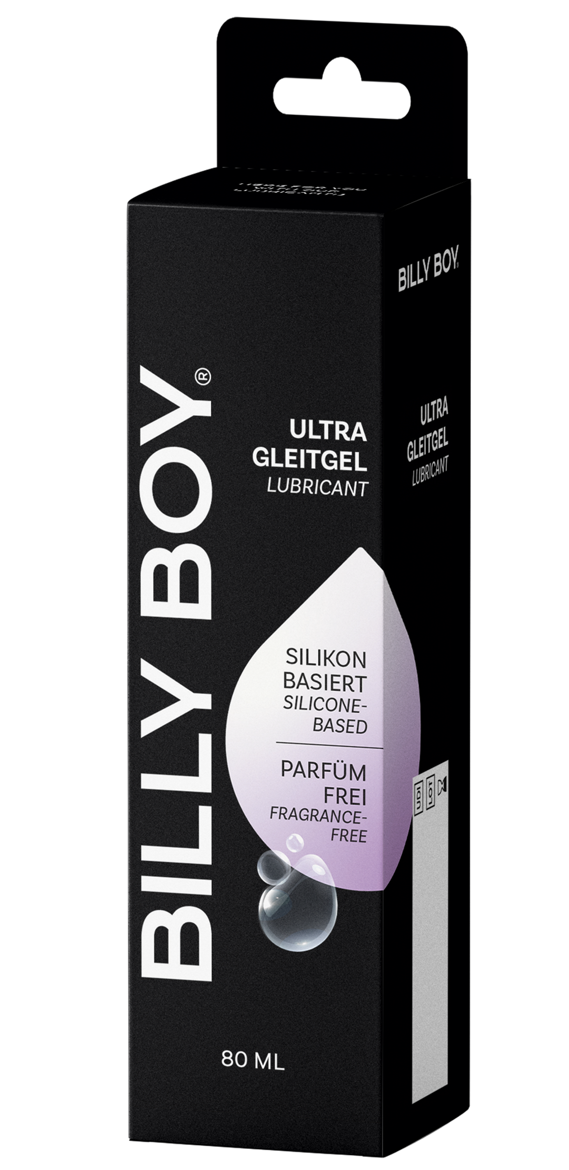 Billy Boy ULRTA Gleitgel 80 ml Verpackung vorne